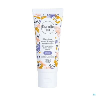 Charlotte Bio Creme Mains Et Ongles Bio 40ml
