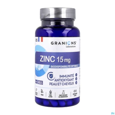 GRANIONS ZN 15MG/2ML S BUV 30AMP/2ML