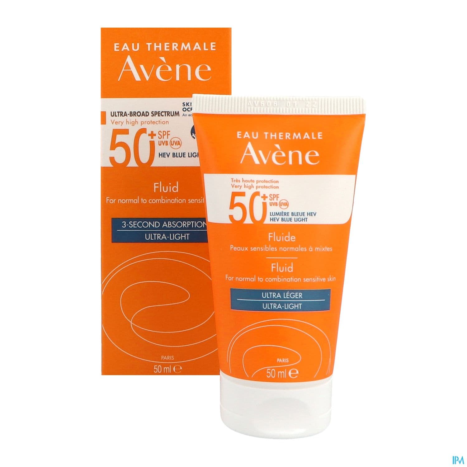 AVENE SOL SPF50+ FLUIDE 50ML