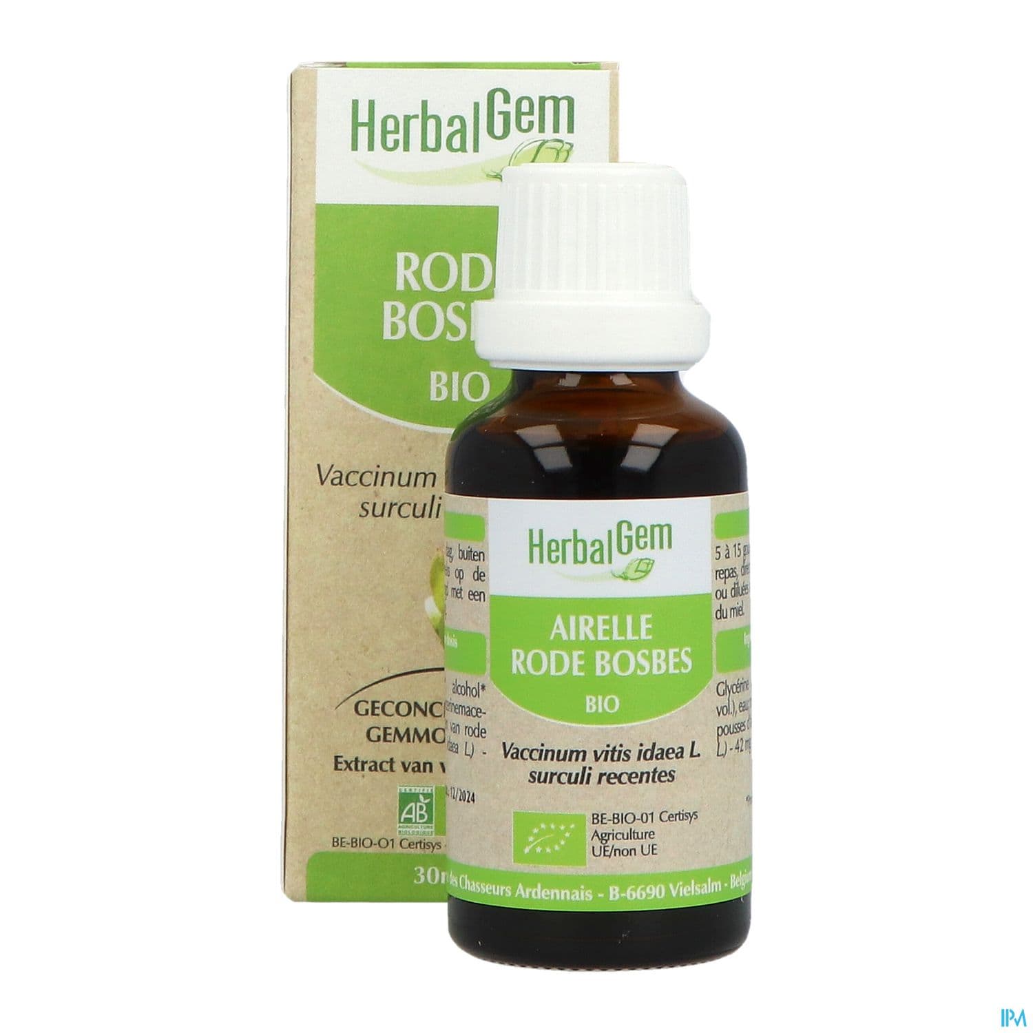 Herbalgem Airelle Jp Bourgeon Macerat Gly Bio 30ml