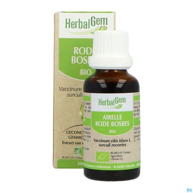 Herbalgem Airelle Jp Bourgeon Macerat Gly Bio 30ml