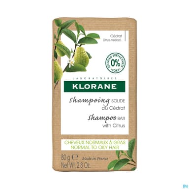 KLORANE SH SOLIDE CEDRAT 80G