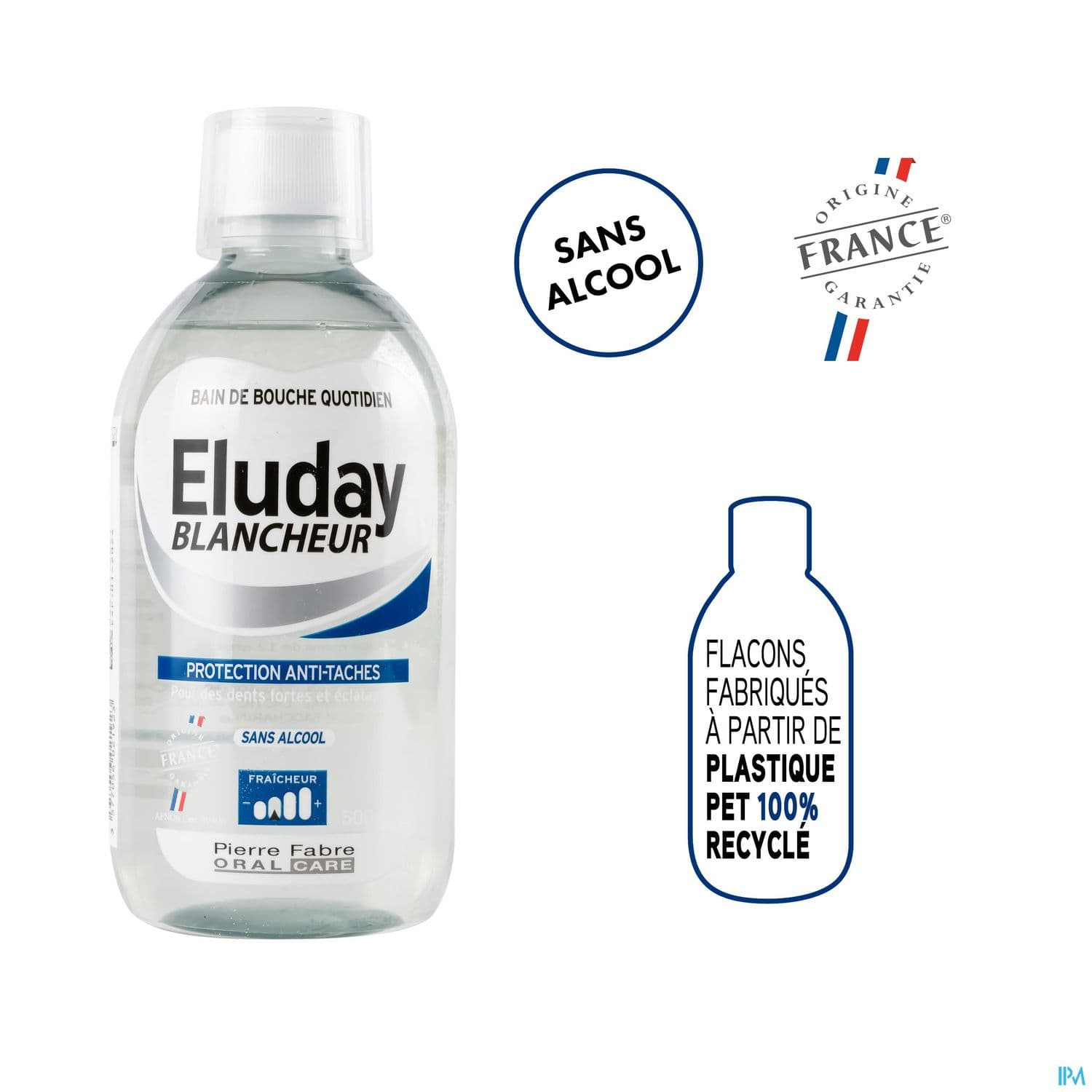 ELUDAY BLANCHEUR BAIN BOUCHE 500ML