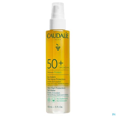 Caudalie Vinosun Eau Solaire Tres Haute Protection Spf50+ 150ml