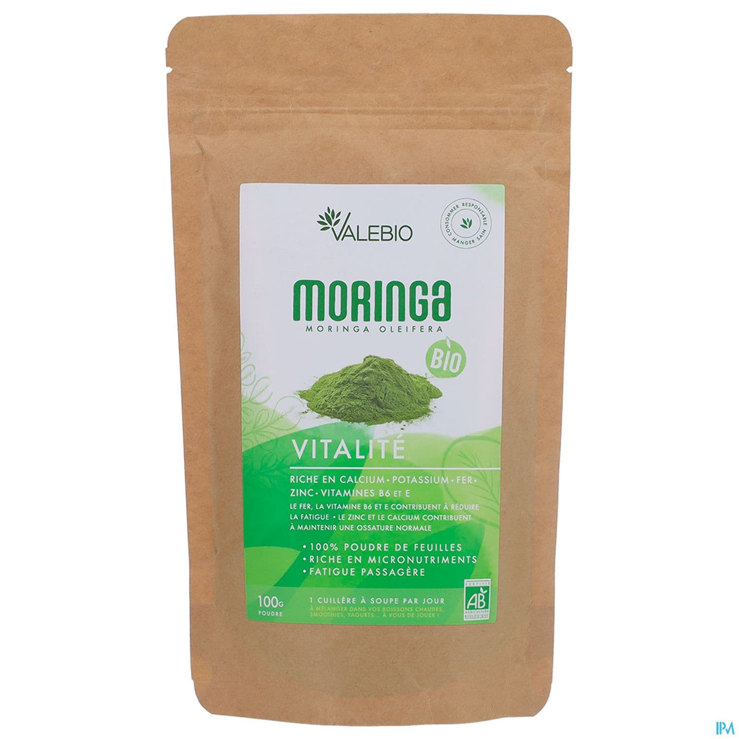 VALEBIO MORINGA BIO PDR 100G