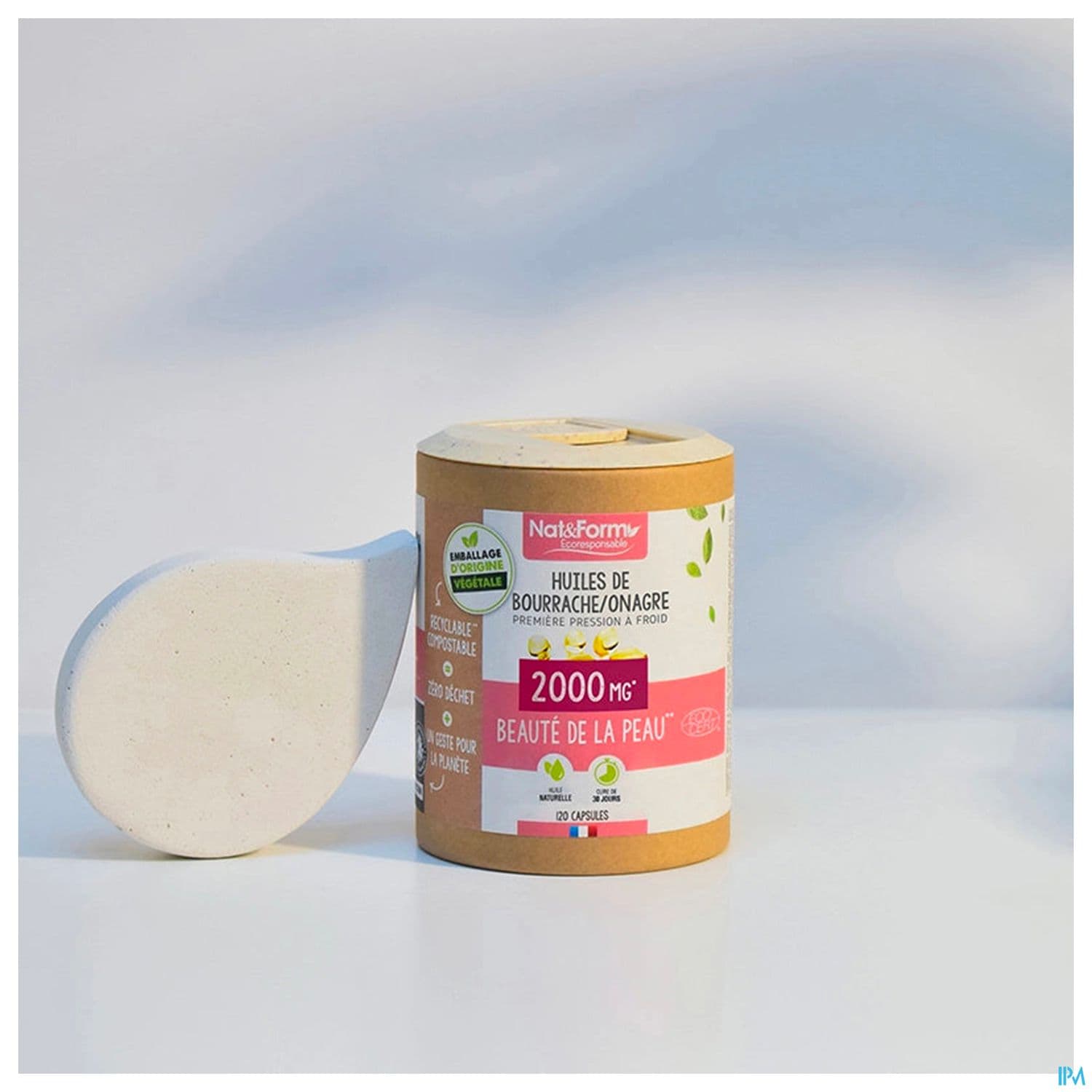 Nat Et Form Ecoresponsable Huile De Bourrache Onagre Bio Capsule 120