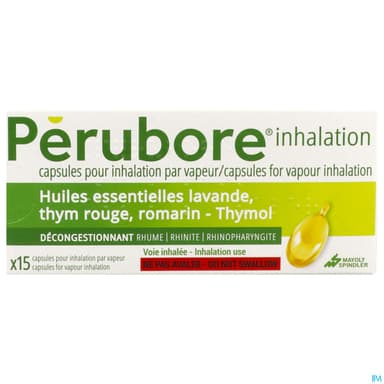 PERUBORE INHALATION CAPS 15