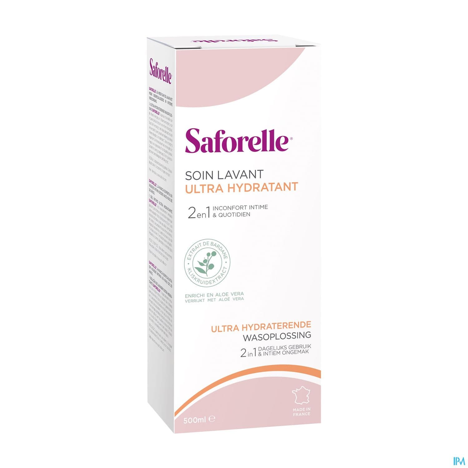 Saforelle Soin Lavant Ultra Hydra 500ml — Pharmacie De La Plaine