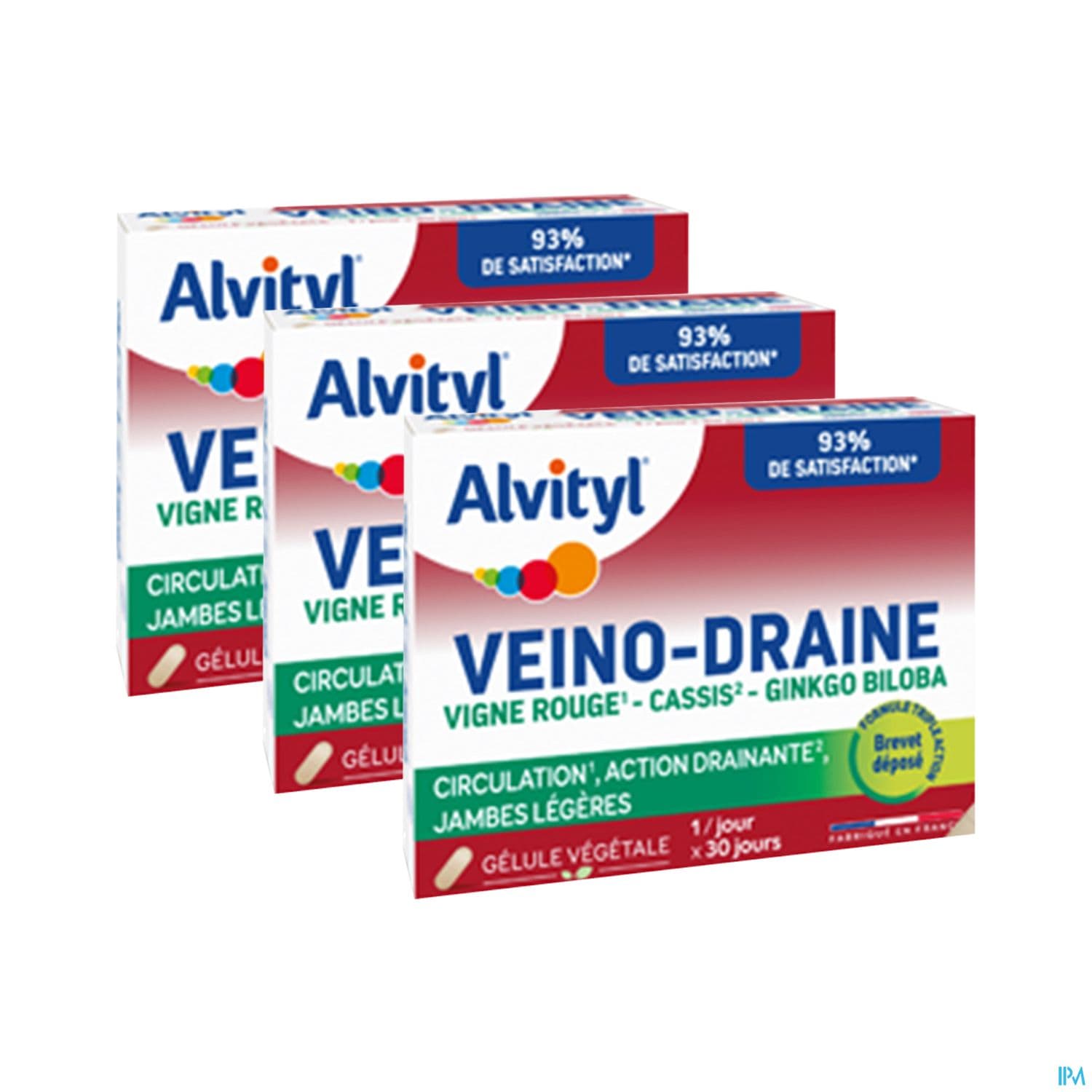 ALVITYL VEINODRAINE GELUL 30X3