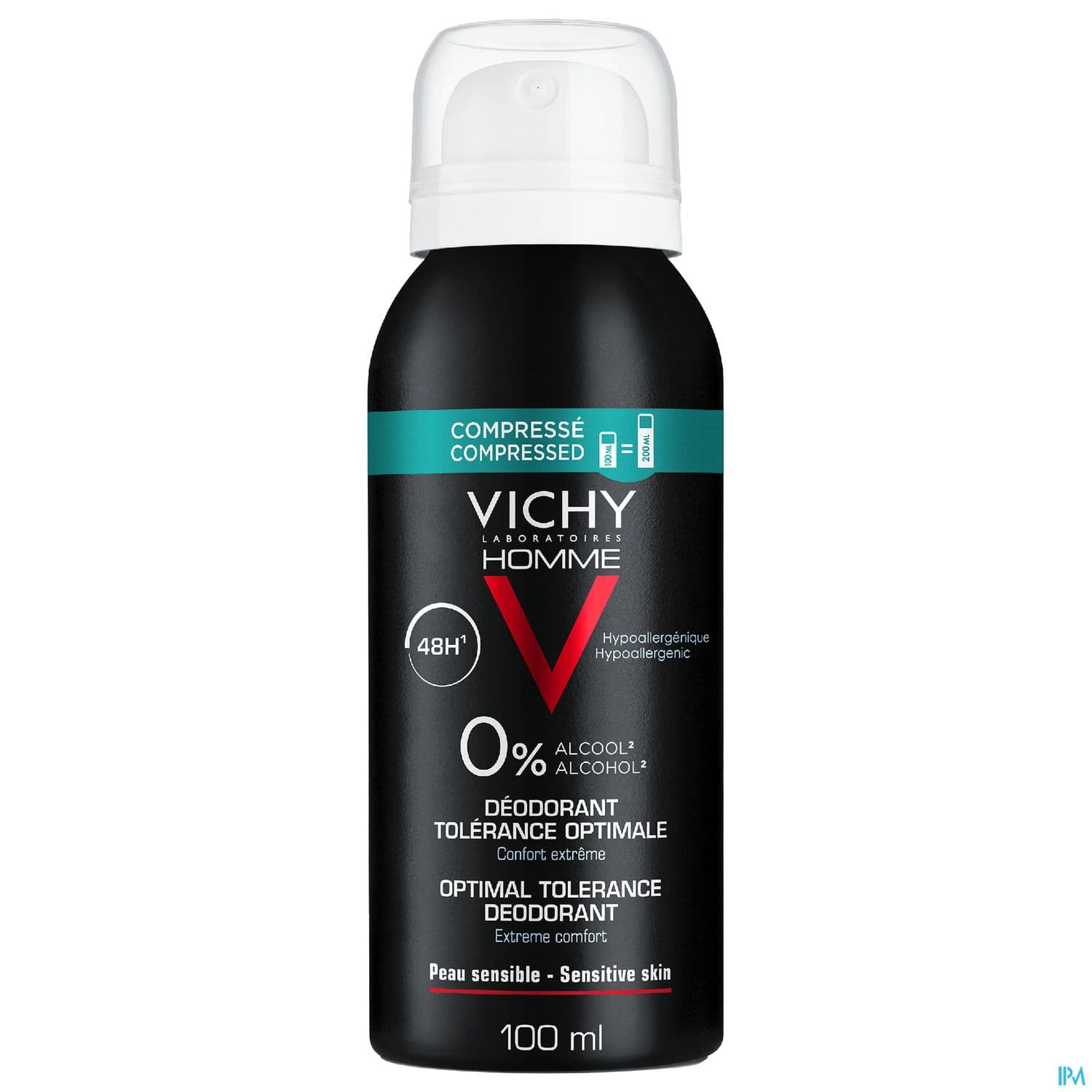 VICHY H DEOD TOLER OPT48H SPR100ML