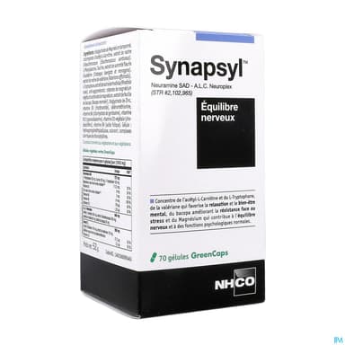 Nhco Synapsyl Equilibre Nerveux Gelule 70