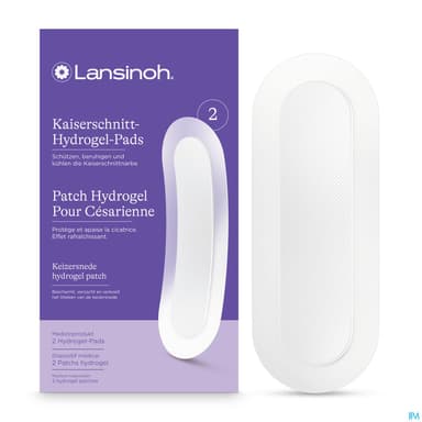 Lansinoh Patch Hydrogel Cesarienne Apaisant Et Cicatrisant 1