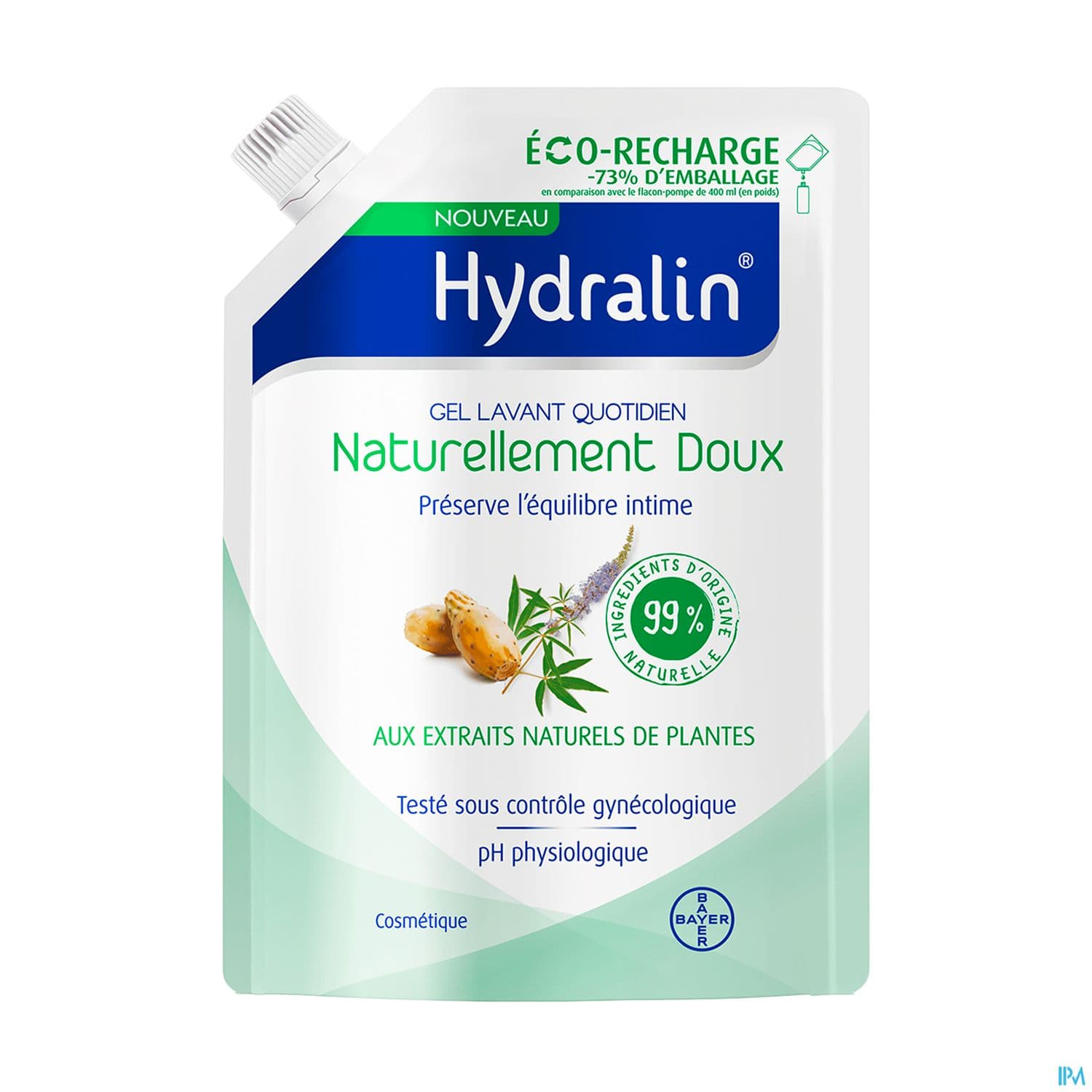 Hydralin Naturellement Doux Gel Lavant Eco Recharge 400ml — Pharmacie de la Galoppaz