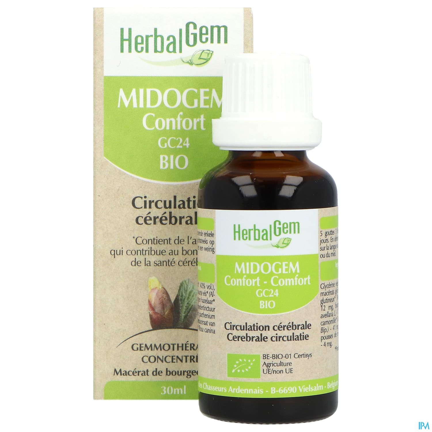 HERBALGEM MIDOGEM CONFORT BIO 30ML