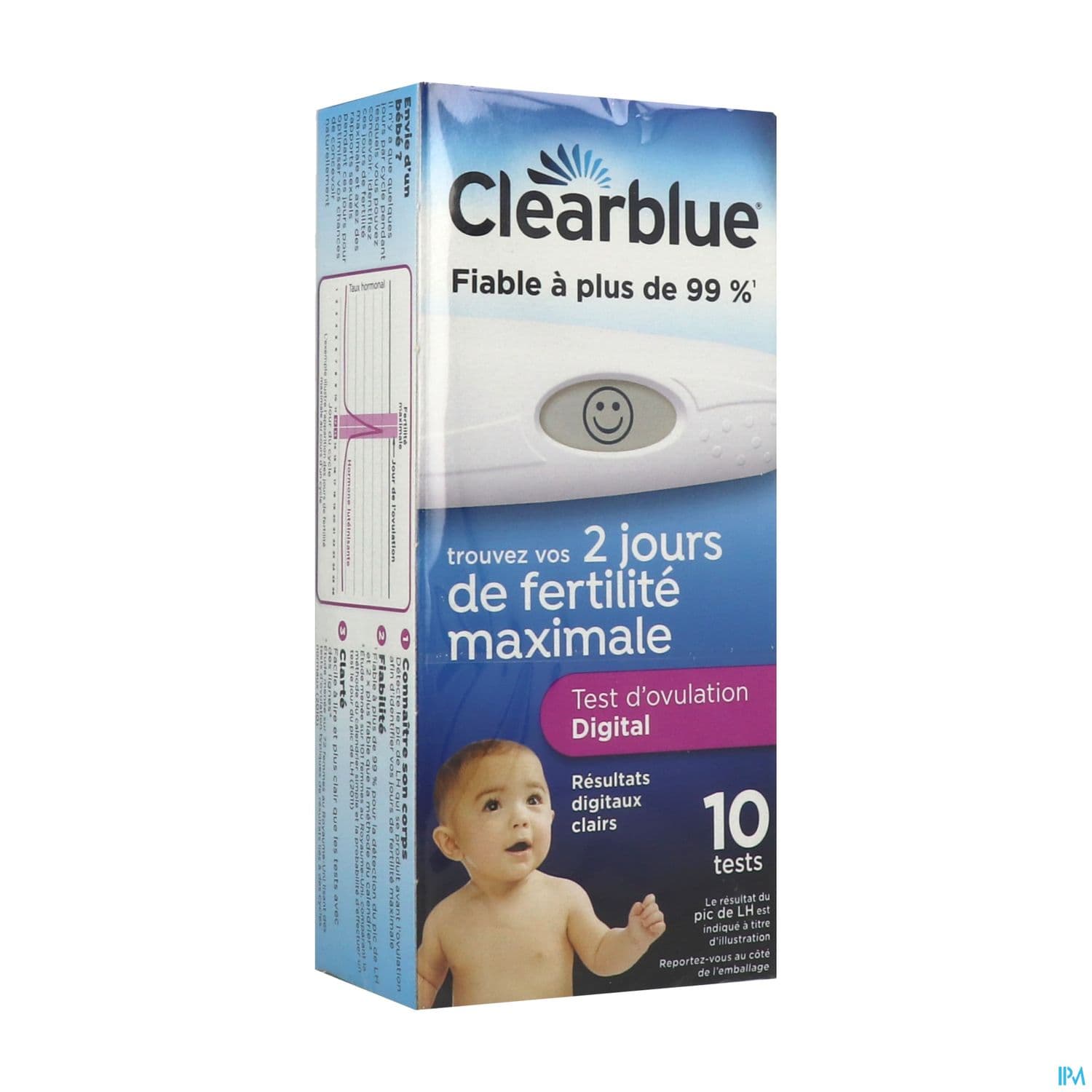 CLEARBLUE TEST OVULATION 10