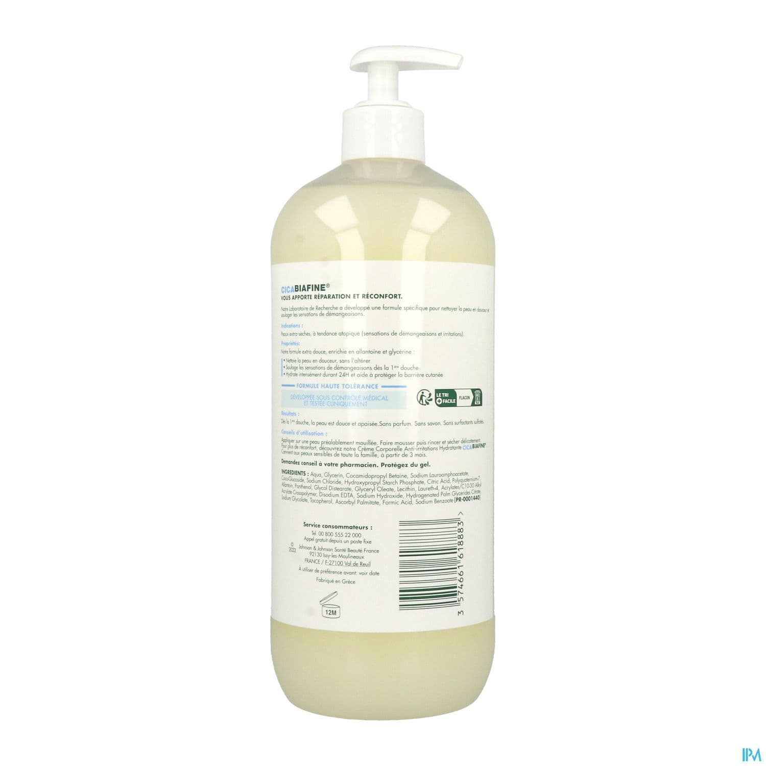 CICABIAFINE CR DCH A/IRRIT 1L