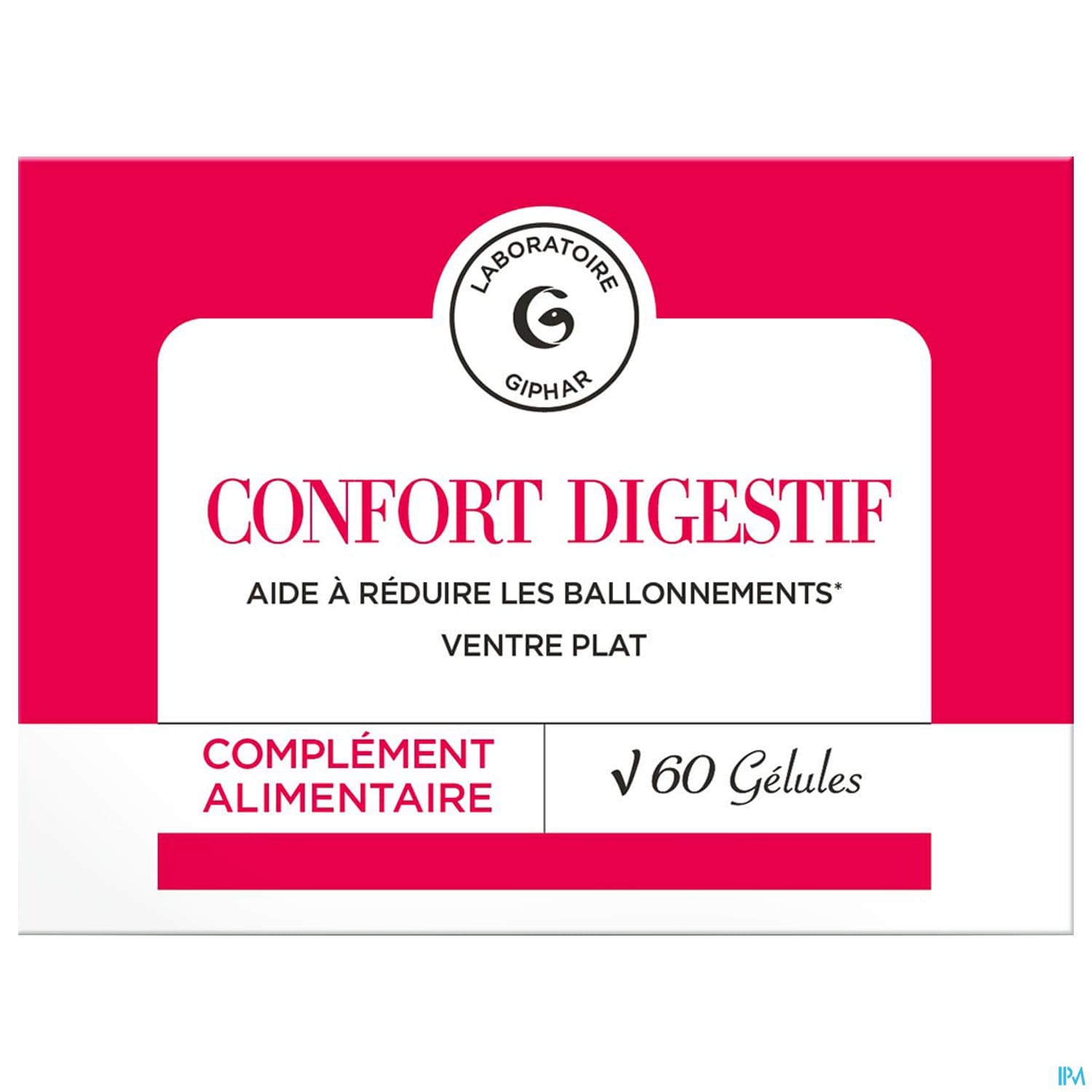 GIPHAR CONFORT DIGESTIF GELULE 60