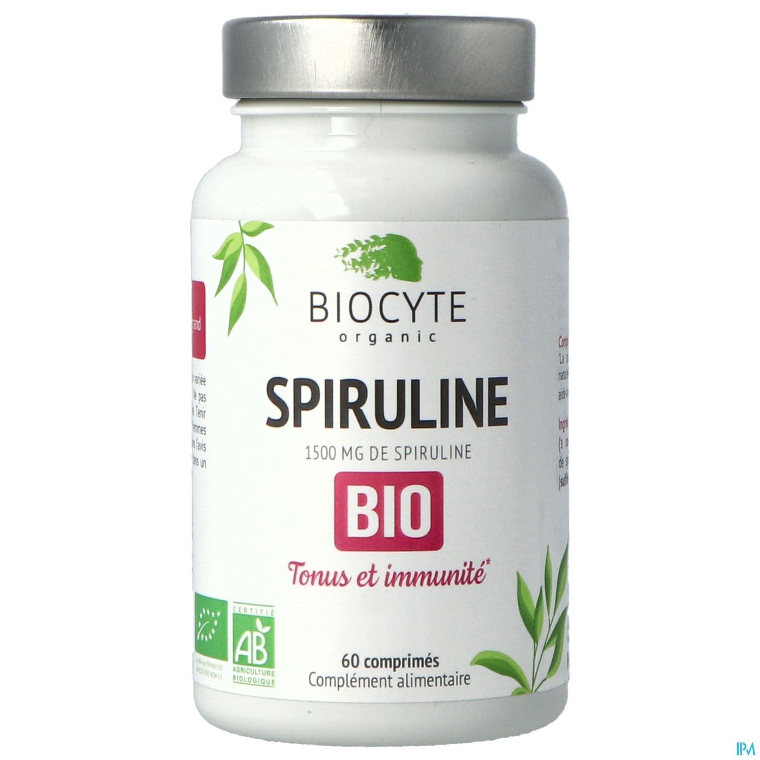 Biocyte Spiruline Bio Comprime 30