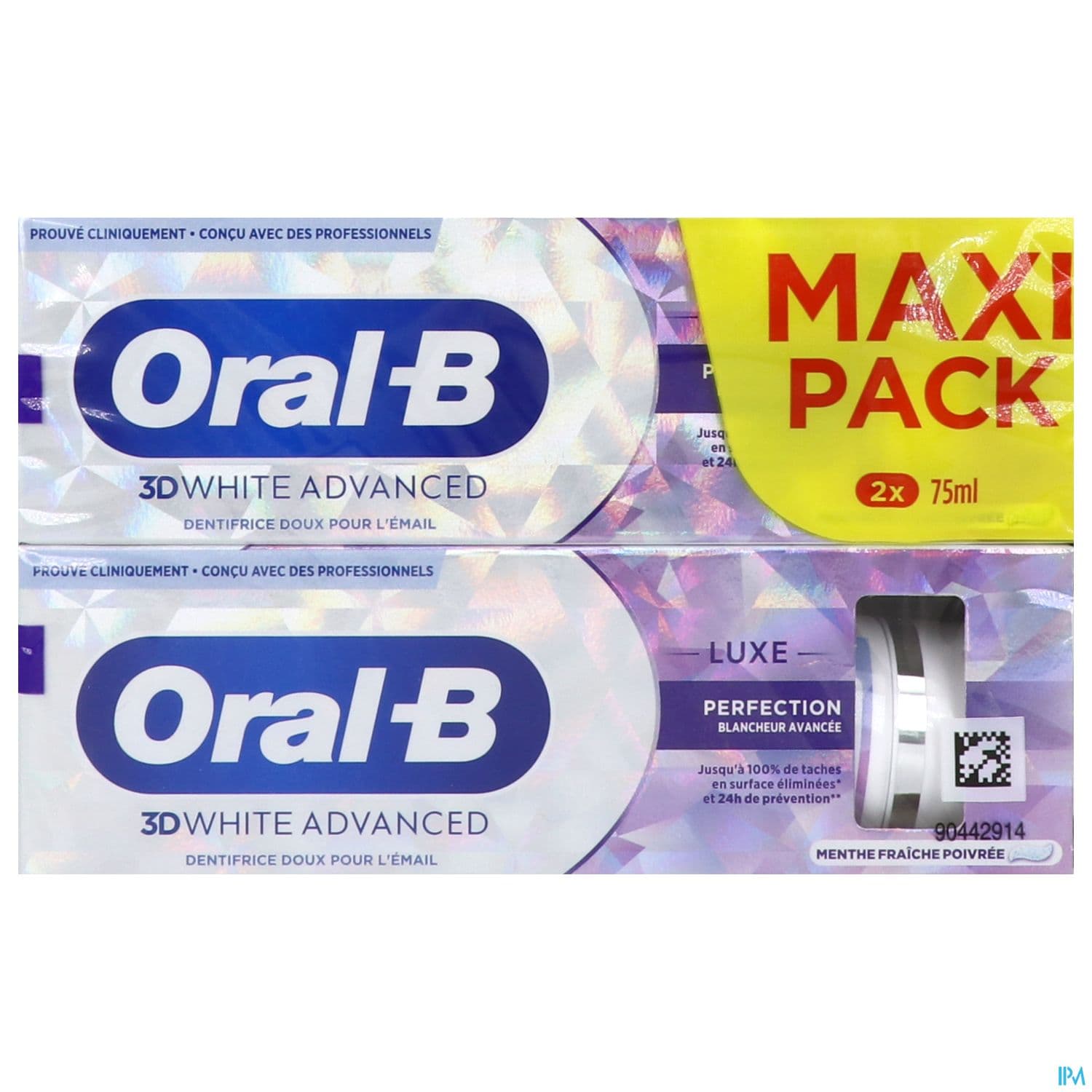 ORAL-B DENT 3D WHIT ADVAN PERF2X75