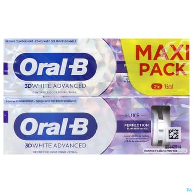 ORAL-B DENT 3D WHIT ADVAN PERF2X75