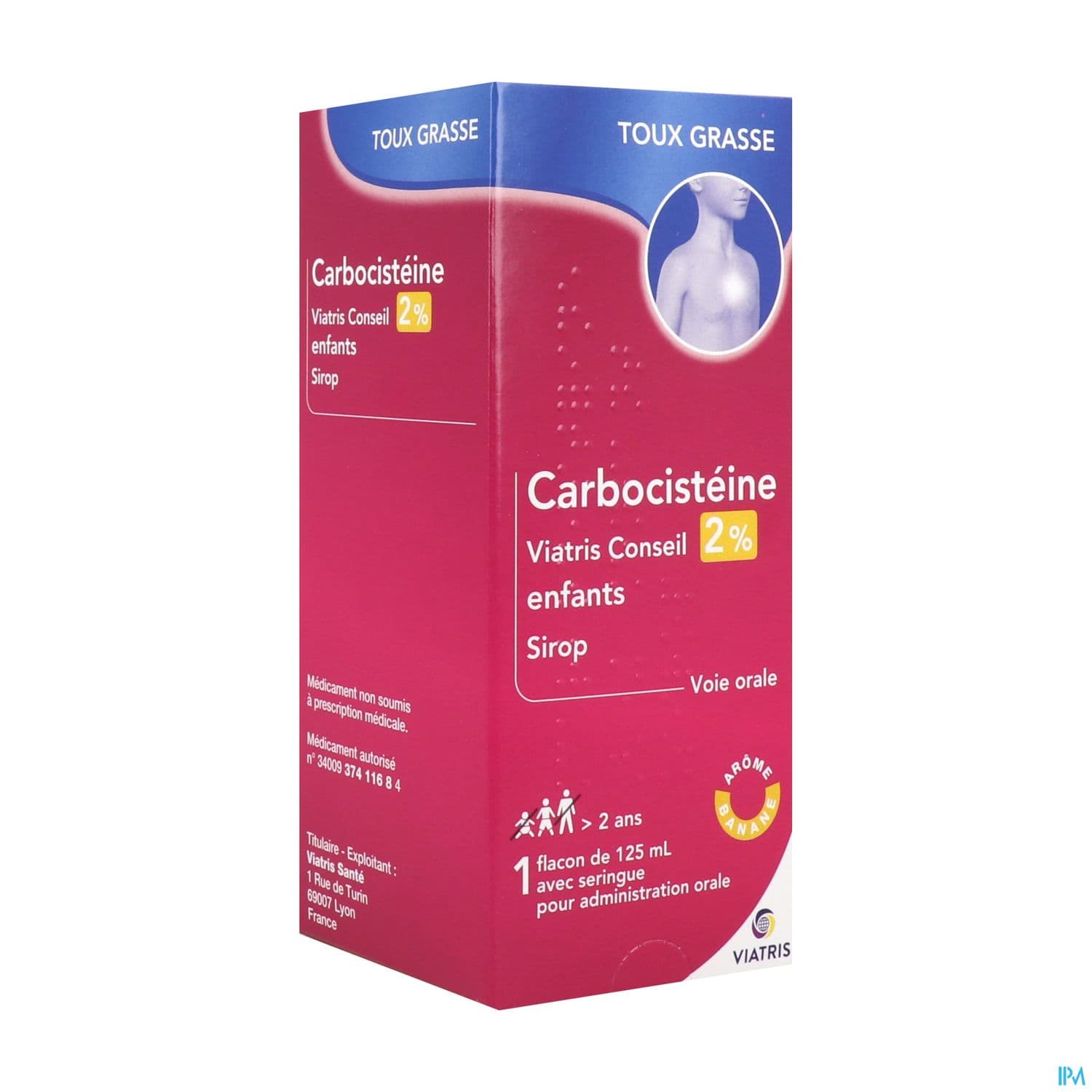 CARBOCISTEINE 2% ENF MYL SP 125ML