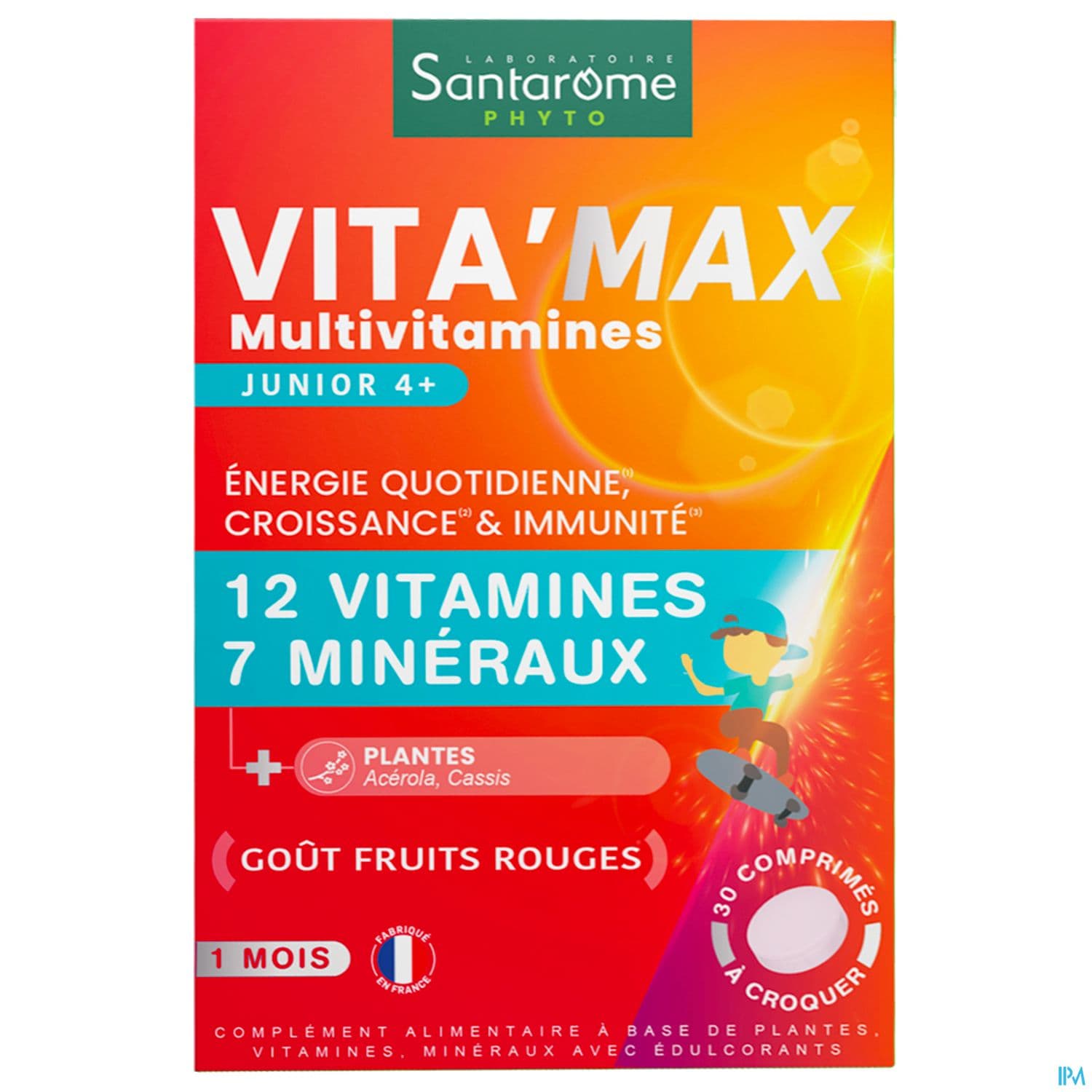 Santarome Vita Max Junior Comprime A Croquer 30