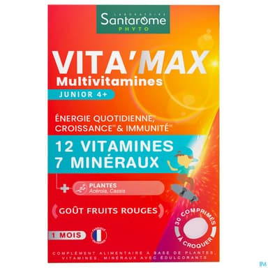 Santarome Vita Max Junior Comprime A Croquer 30