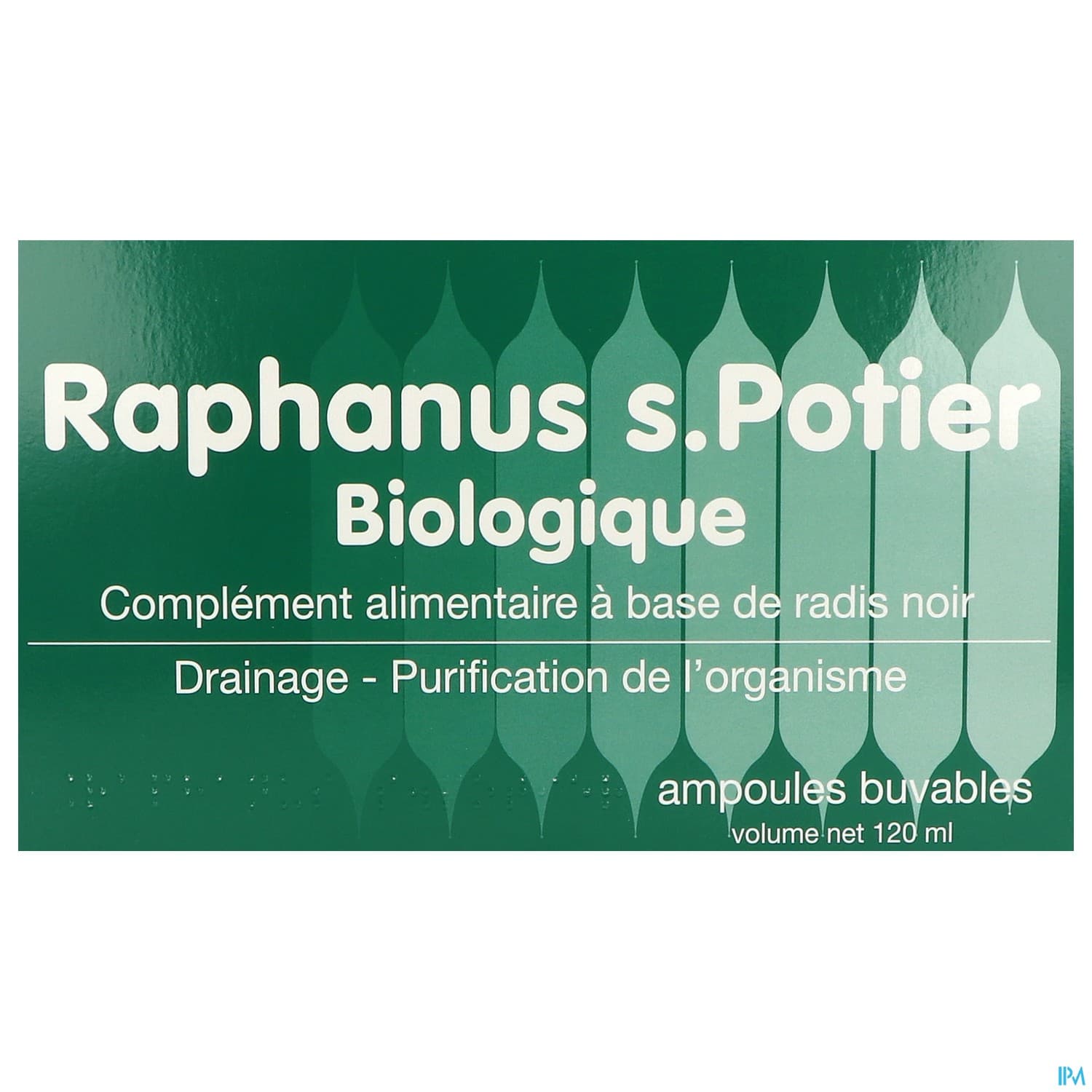 Raphanus S Potier Bio Solution Buvable Ampoule 10ml 12