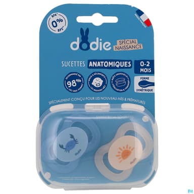 DOD SUCET 0-2M NEW BORN BLEU N2