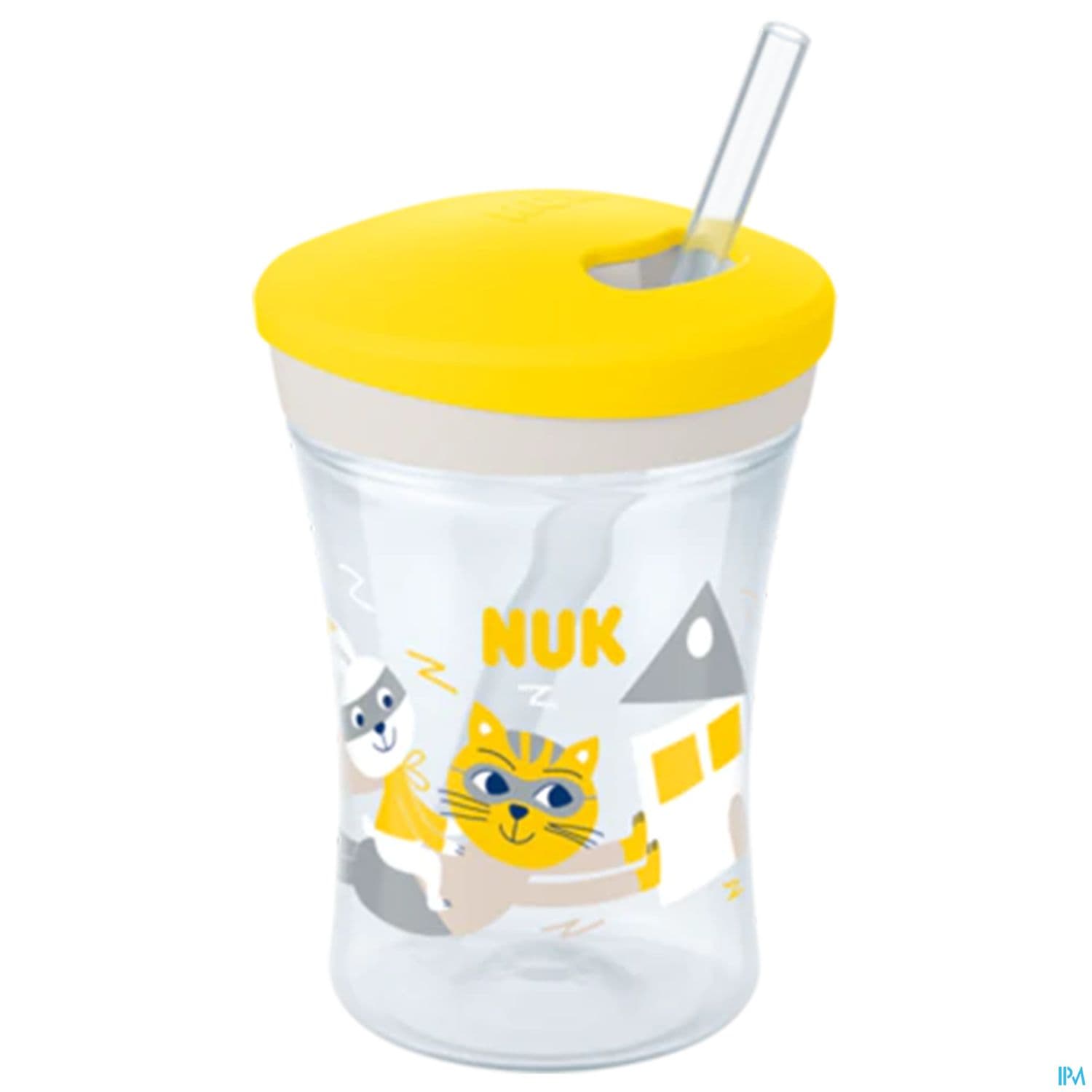 NUK ACTION CUP TASSE+PAILLE 12M+