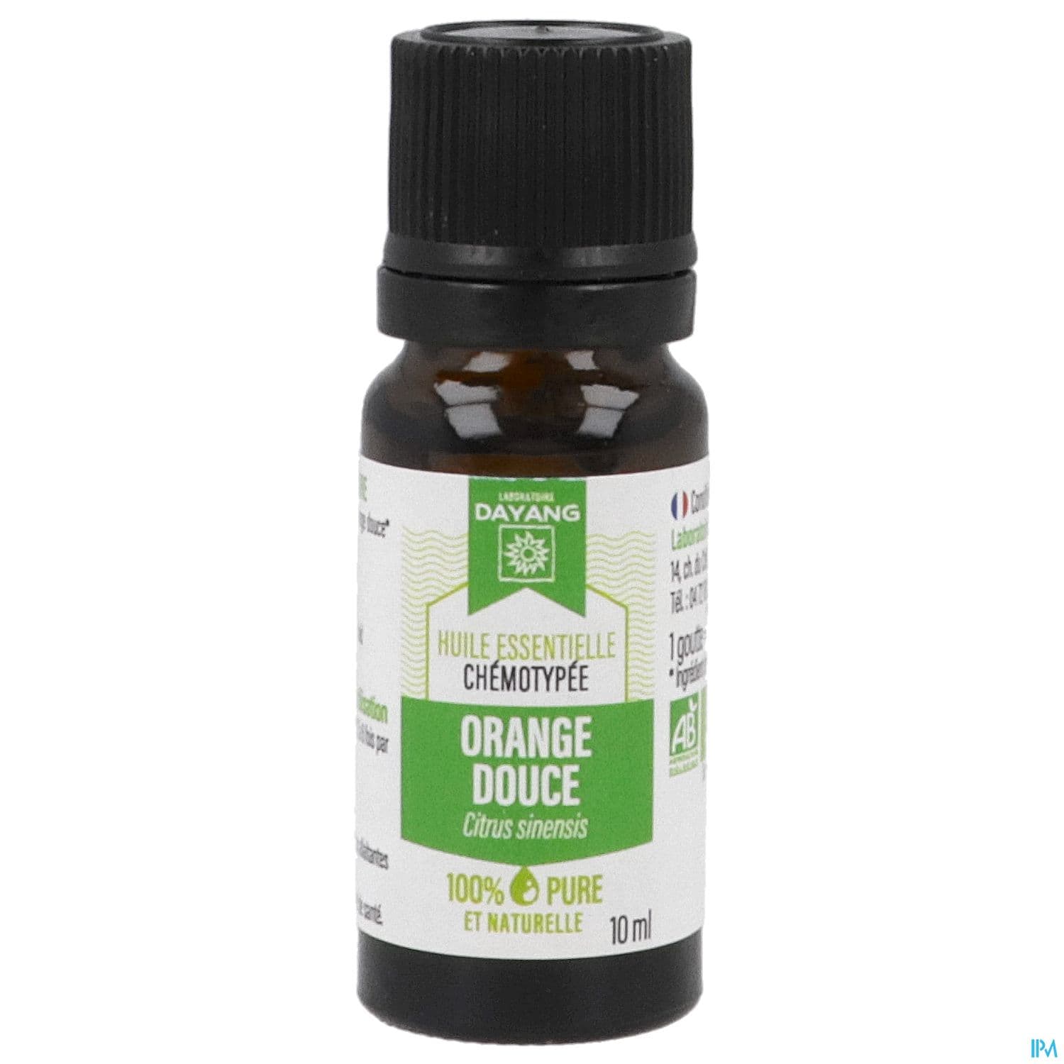 Dayang Huile Essentielle Orange Douce Bio 10ml