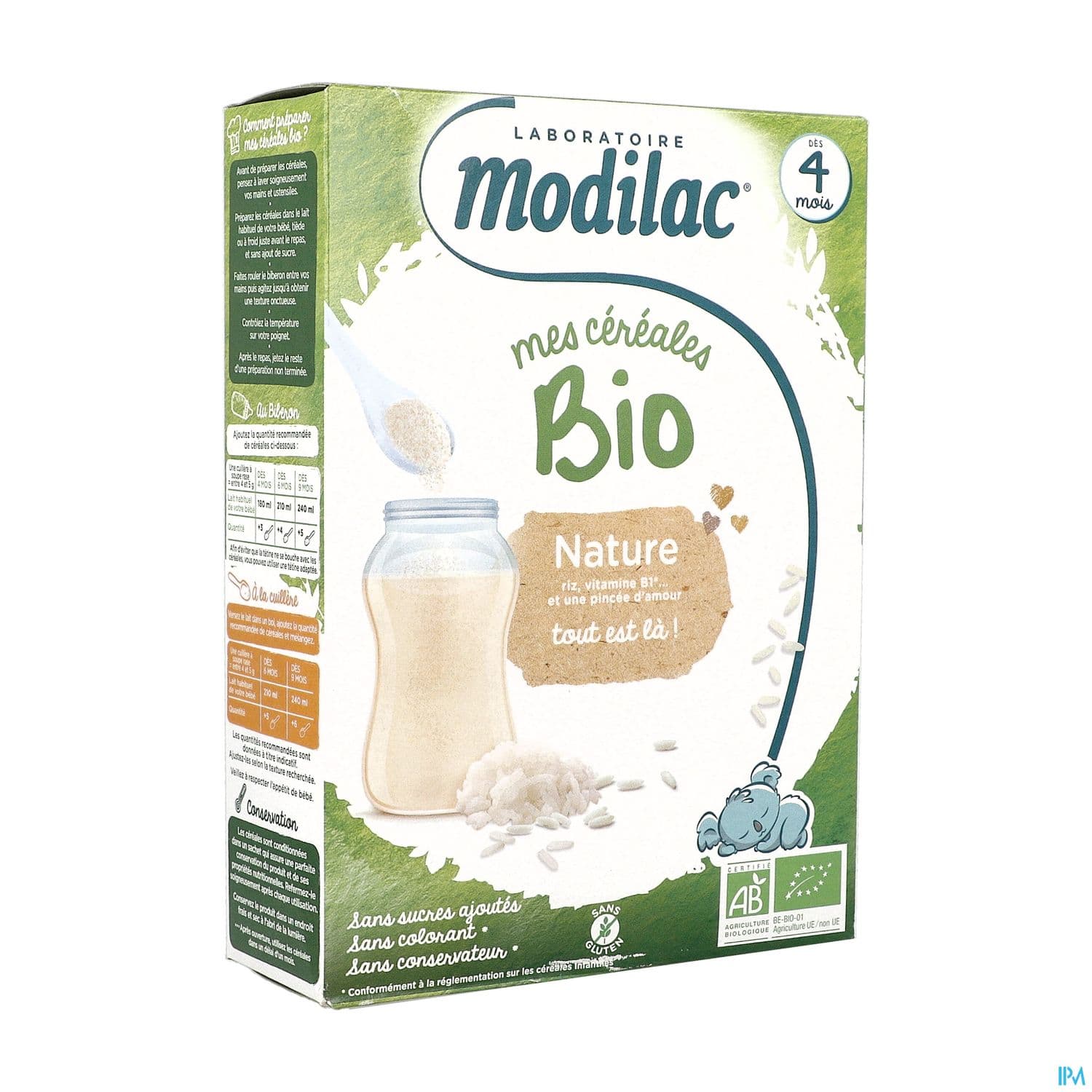 MODILAC CEREALE BIO NATURE 250G