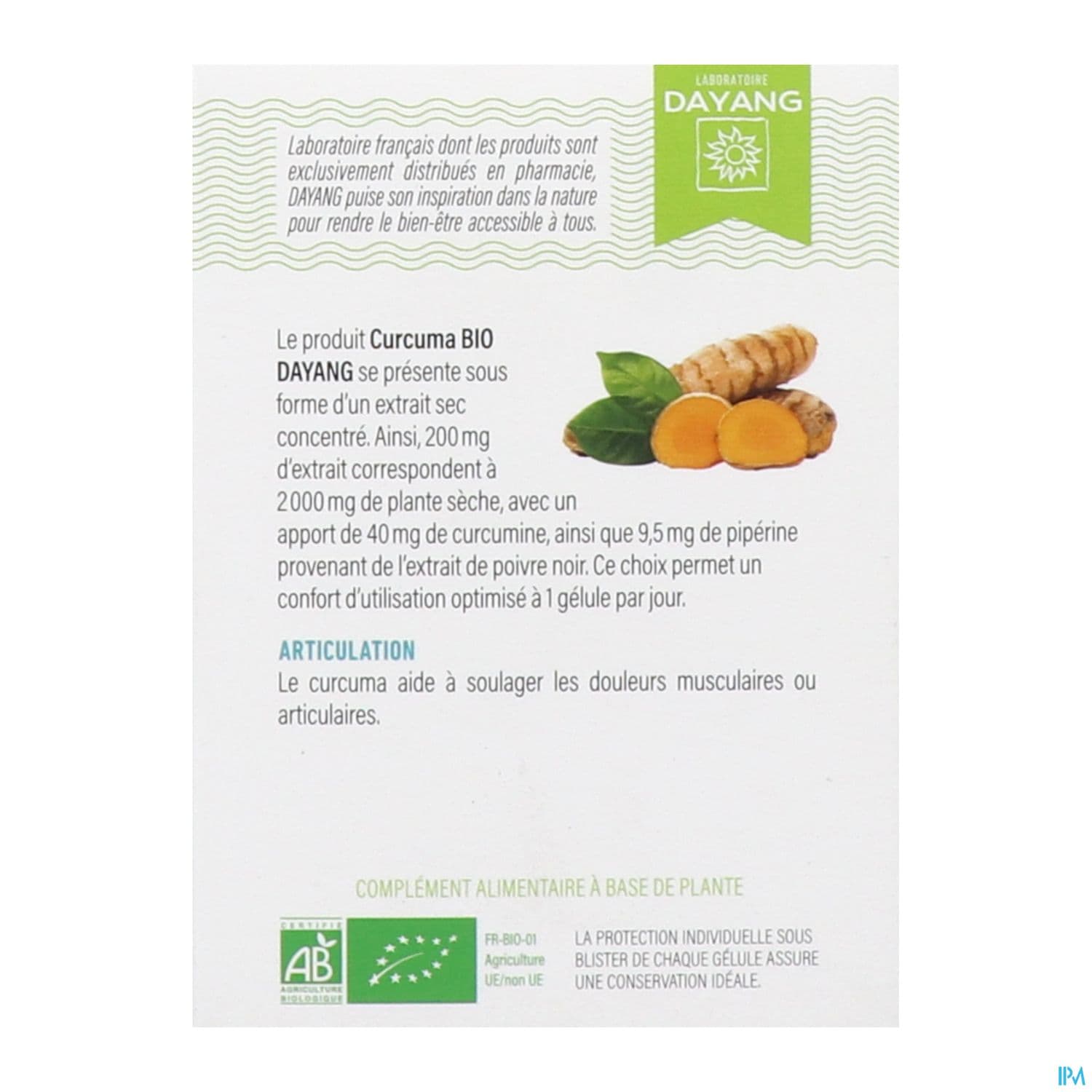 Dayang Curcuma Bio Gelule 30