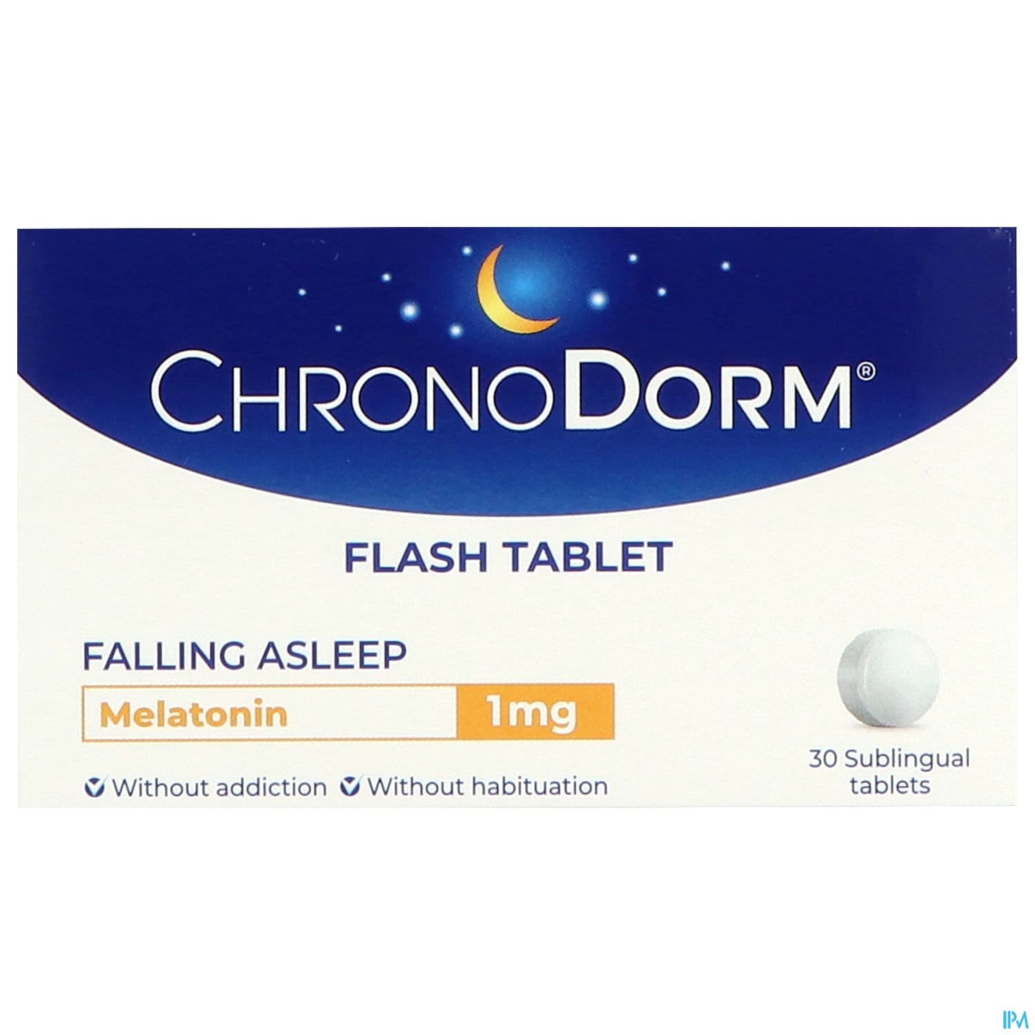 Chronodorm Melatonine Flash 1mg Comprime Sublingual 30