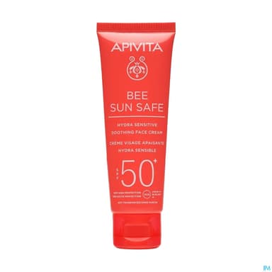 Apivita Bee Sun Safe Spf50+ Creme Sun Sensitive 50ml