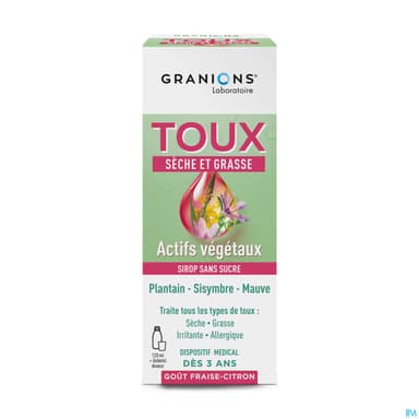 GRANIONS TOUX SECHE GRASSE SP120ML