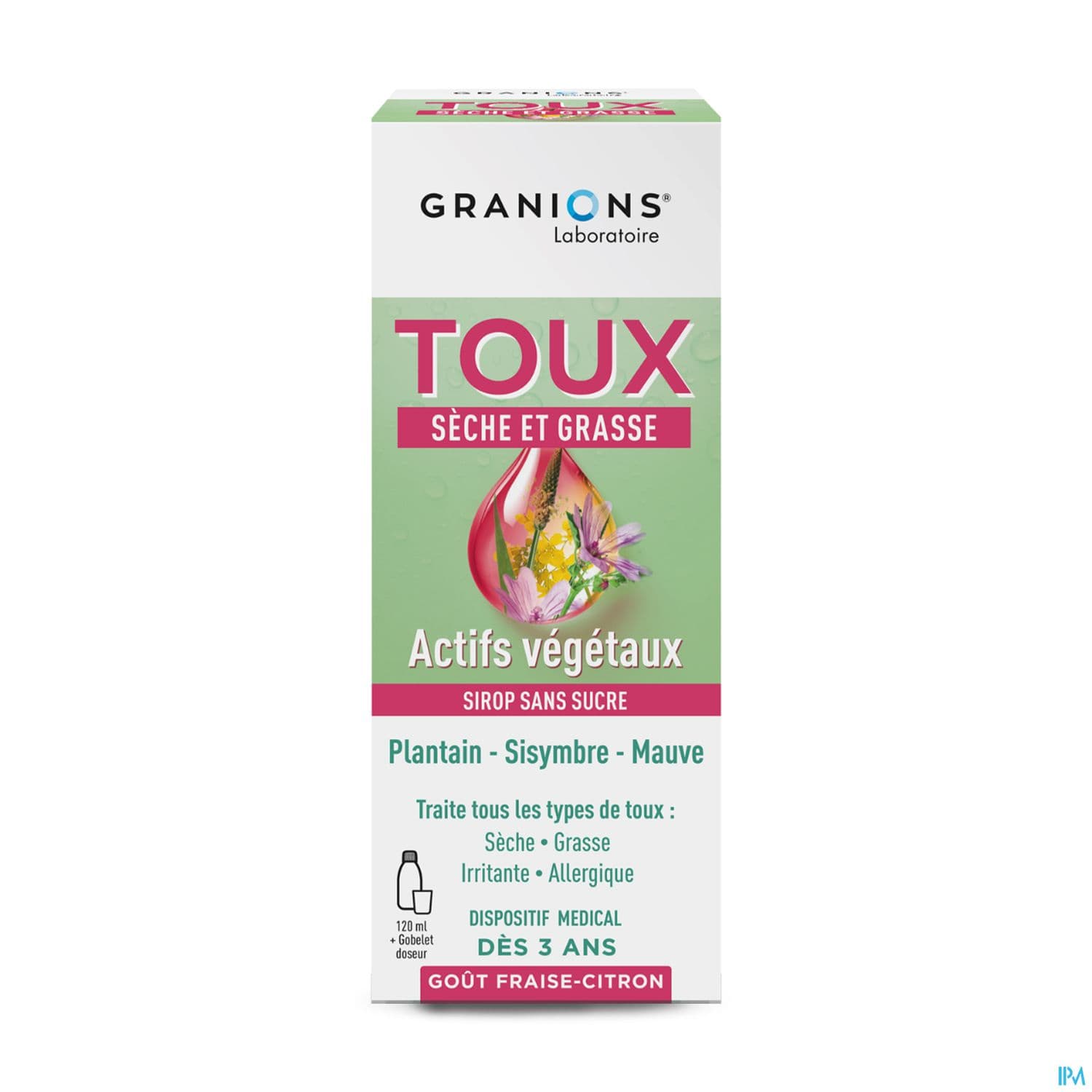 GRANIONS TOUX SECHE GRASSE SP120ML