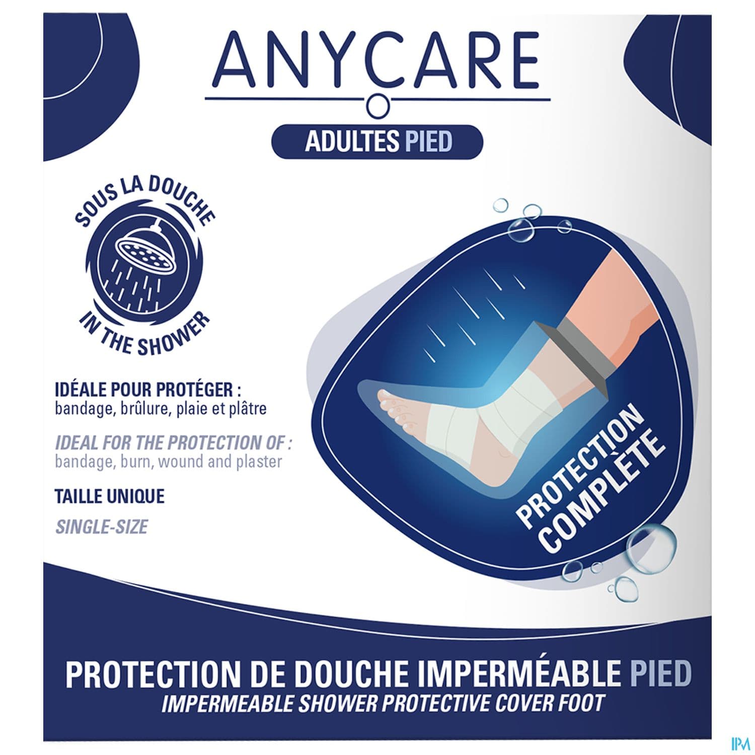Anycare Protection De Douche Pour Adulte Et Pour Pieds