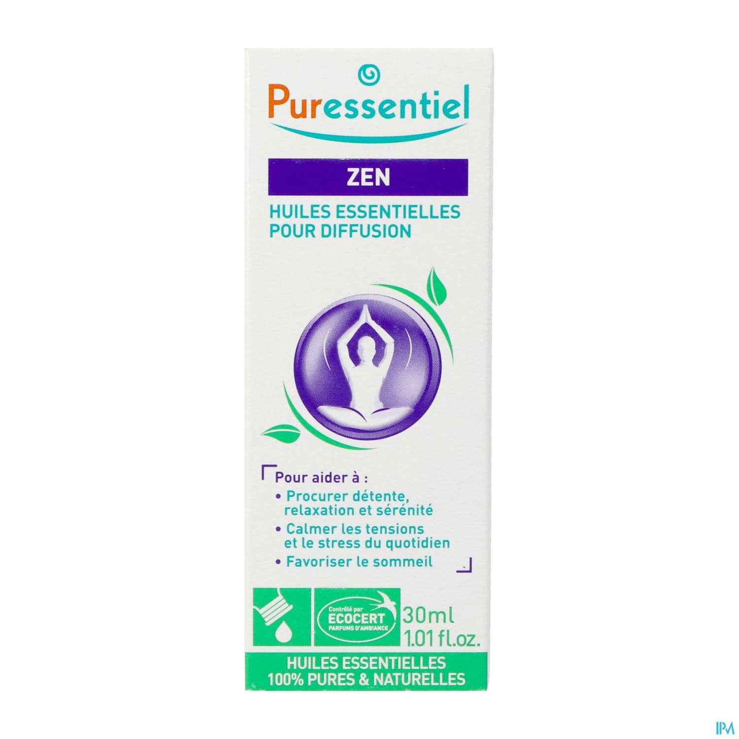 Puressentiel Diffuse Zen Huile Essentielle Pour Diffusion 30ml