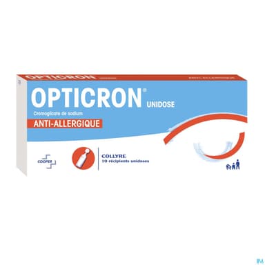 Opticron Collyre Unidose 0ml35 10