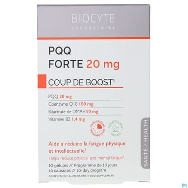 BIOCYTE PQQ FORTE GELUL 10