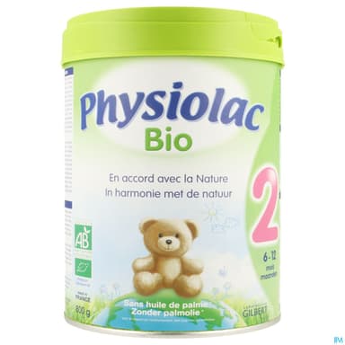 Physiolac Bio 2 Lait Pdr 800g