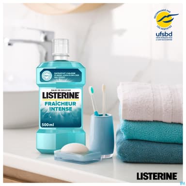 Listerine Fraicheur Intense Bain De Bouche 500ml