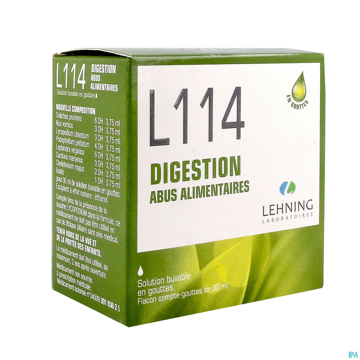 L114 LEHNING GTT 30ML