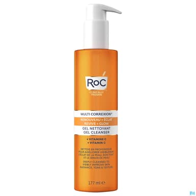 Roc Multi Correxion Renouveau + Eclat Correxion Gel Nettoyant 177ml