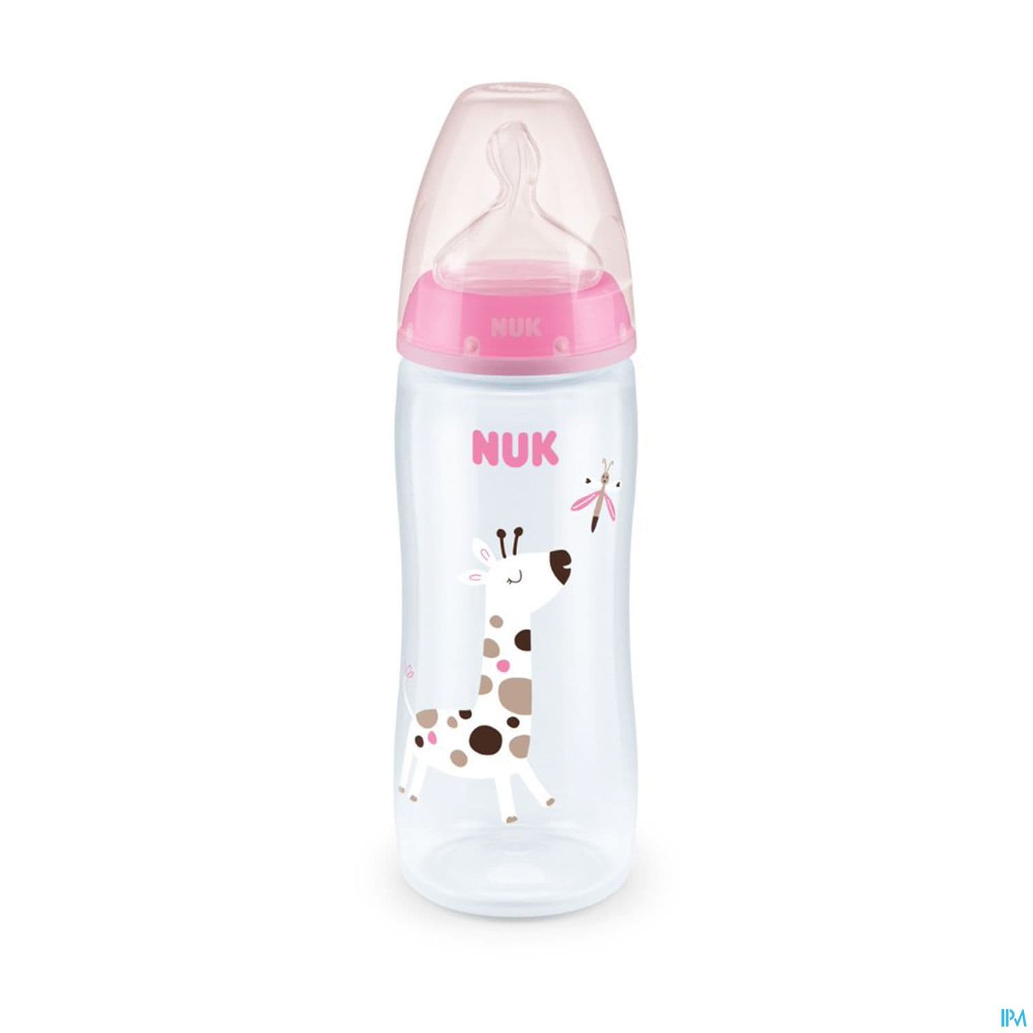 BIB NUK SIL 6-18M FC+TC FILLE360ML