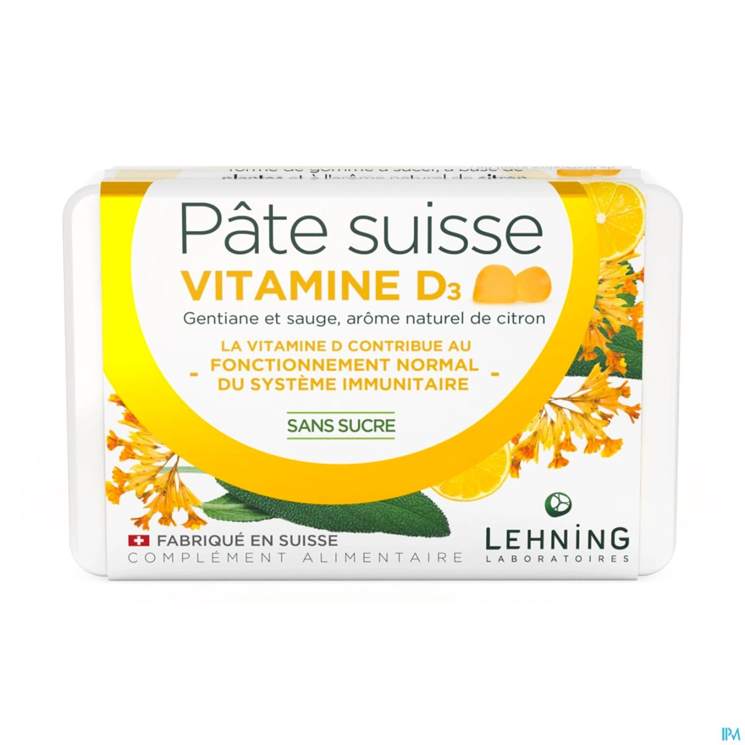 Pate Suisse Vitamine D Gommes A Sucer 40