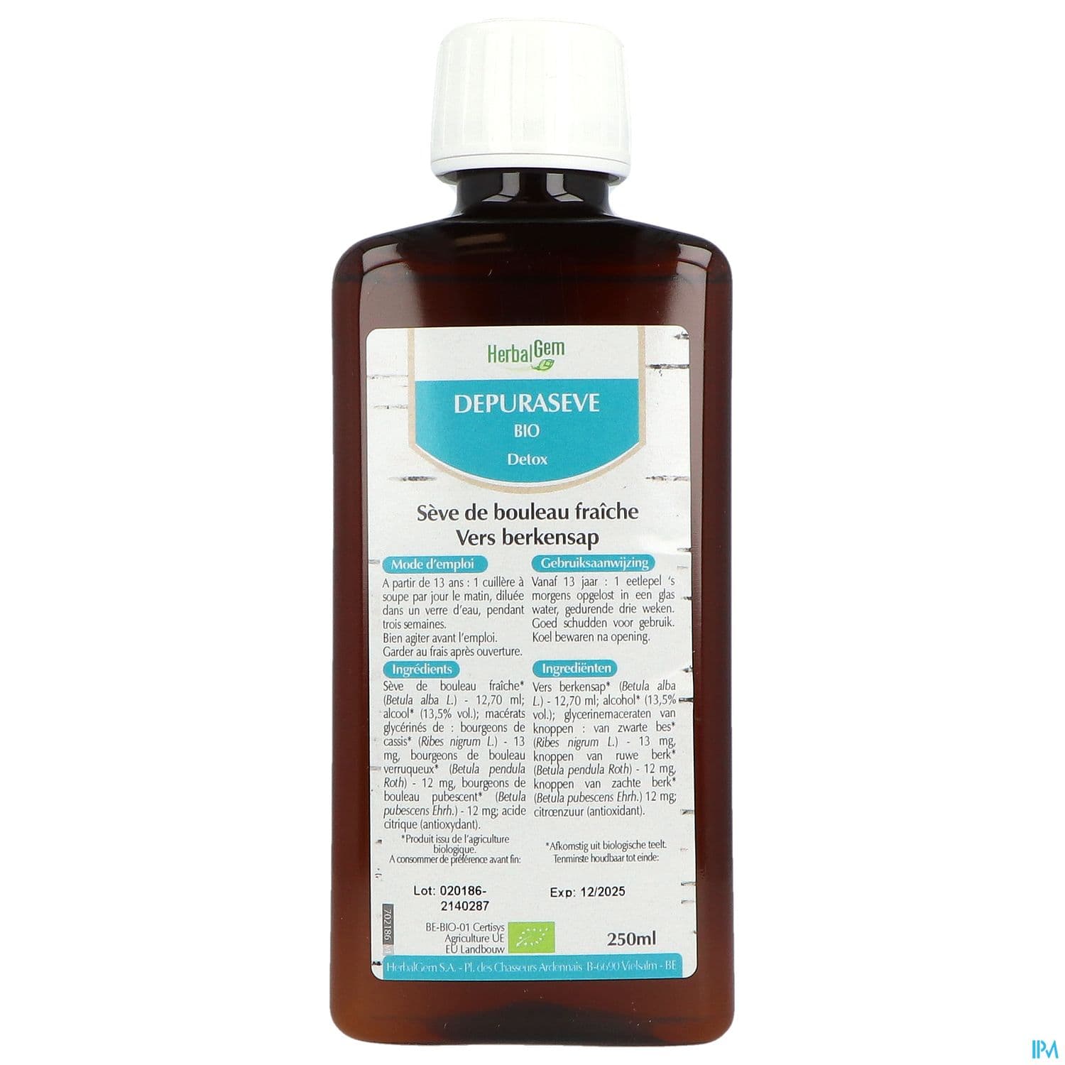 HERBALGEM DEPURASEVE BIO 250ML