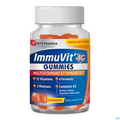 Forte Pharma Immuvit' 4g Gummies 30