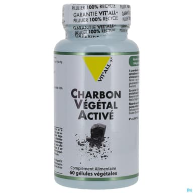 VIT ALL+ CHARBON VEG 400MG GELUL60